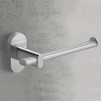 Wall Mounted Chrome Toilet Paper Holder Gedy 5324-13